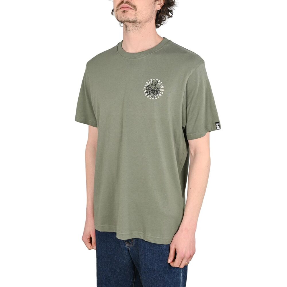 Salty Crew Tentacles S/S T-Shirt - Laurel Wreath