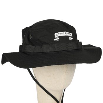 Santa Cruz Guzman Dining Scroll Boonie Hat - Black