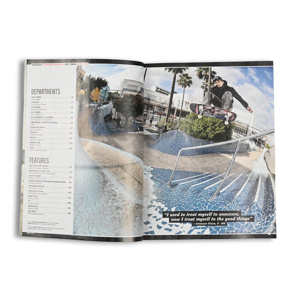 Thrasher Skateboard Magazine - May 2026
