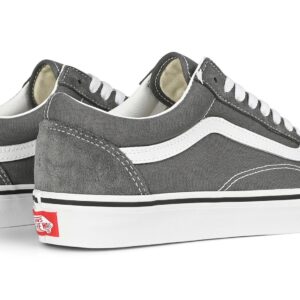 Vans Classic Old Skool Skate Shoes - Pewter/True White