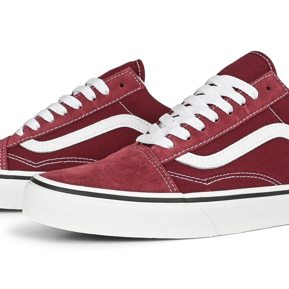 Vans Classic Old Skool Skate Shoes - Port Royale/True White