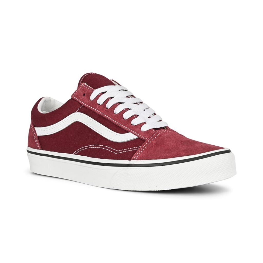 Vans Classic Old Skool Skate Shoes - Port Royale/True White