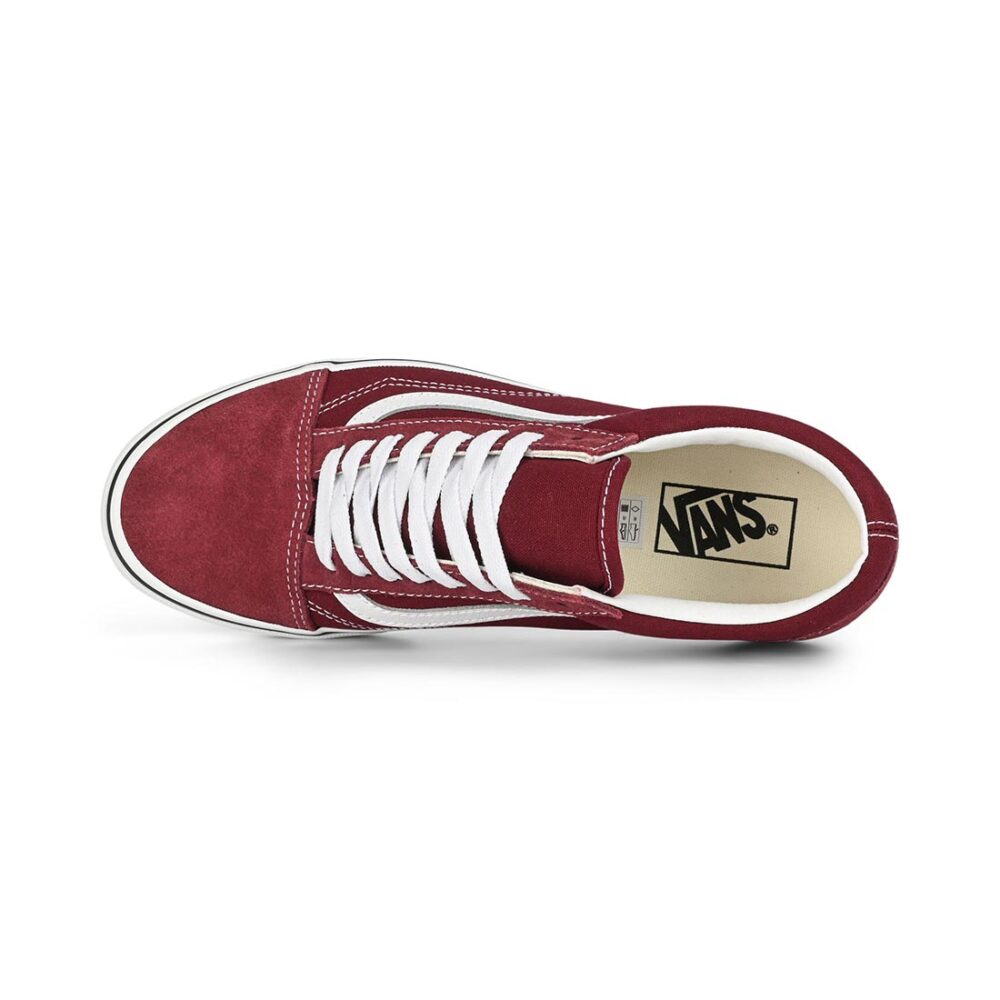 Vans Classic Old Skool Skate Shoes - Port Royale/True White