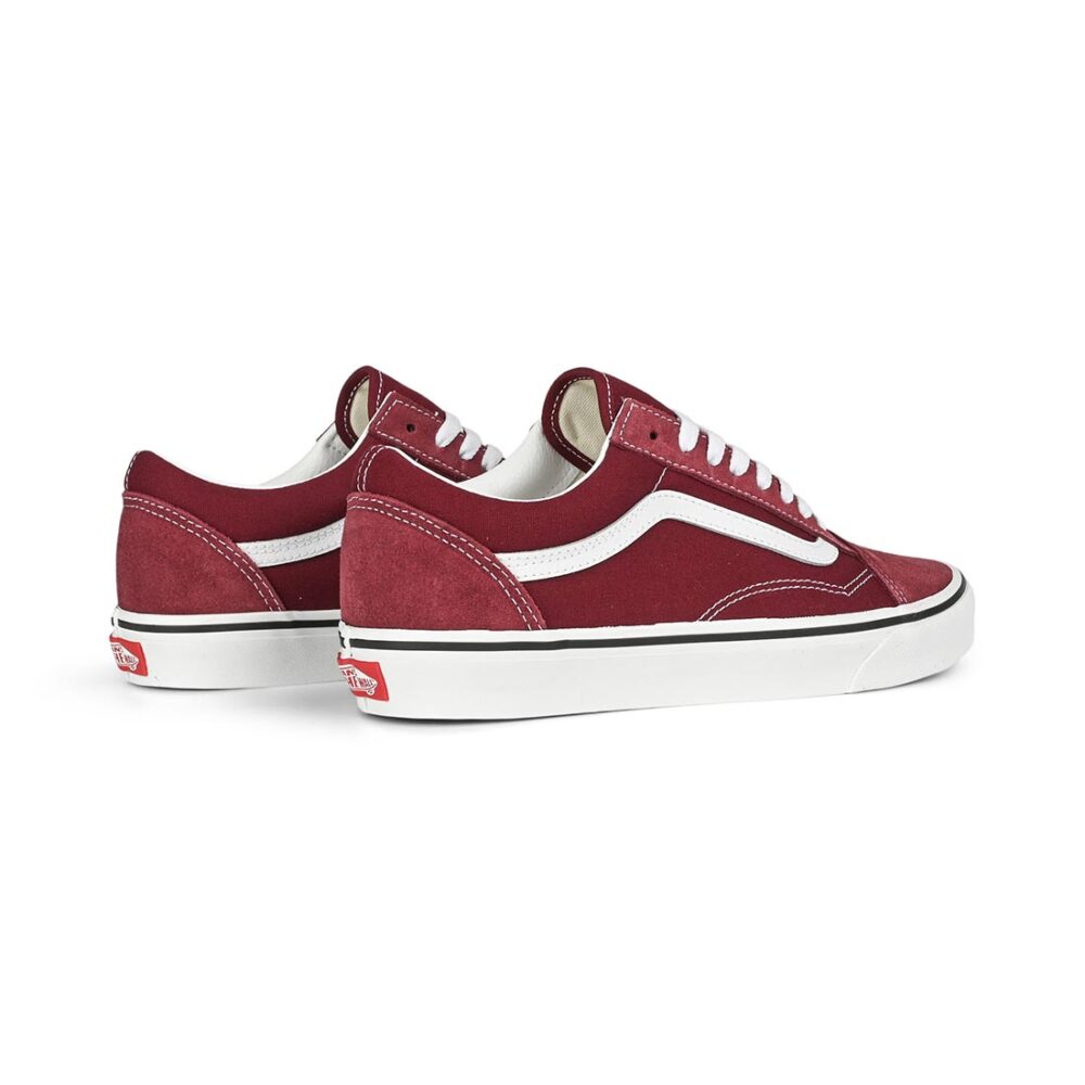Vans Classic Old Skool Skate Shoes - Port Royale/True White