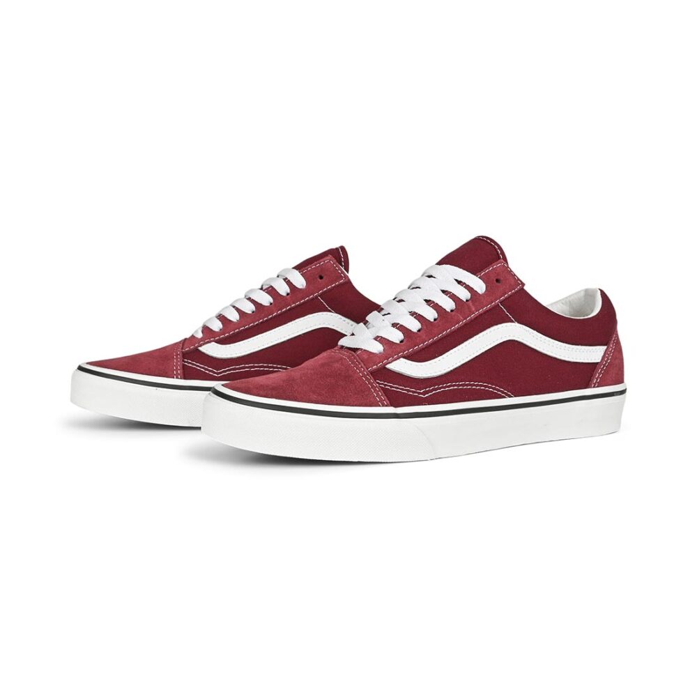 Vans Classic Old Skool Skate Shoes - Port Royale/True White
