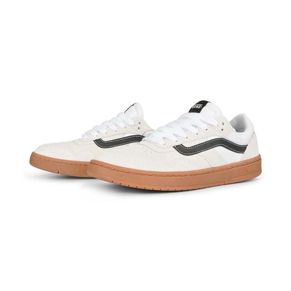 Vans Cruze 3.0 Skate Shoes - White/Gum
