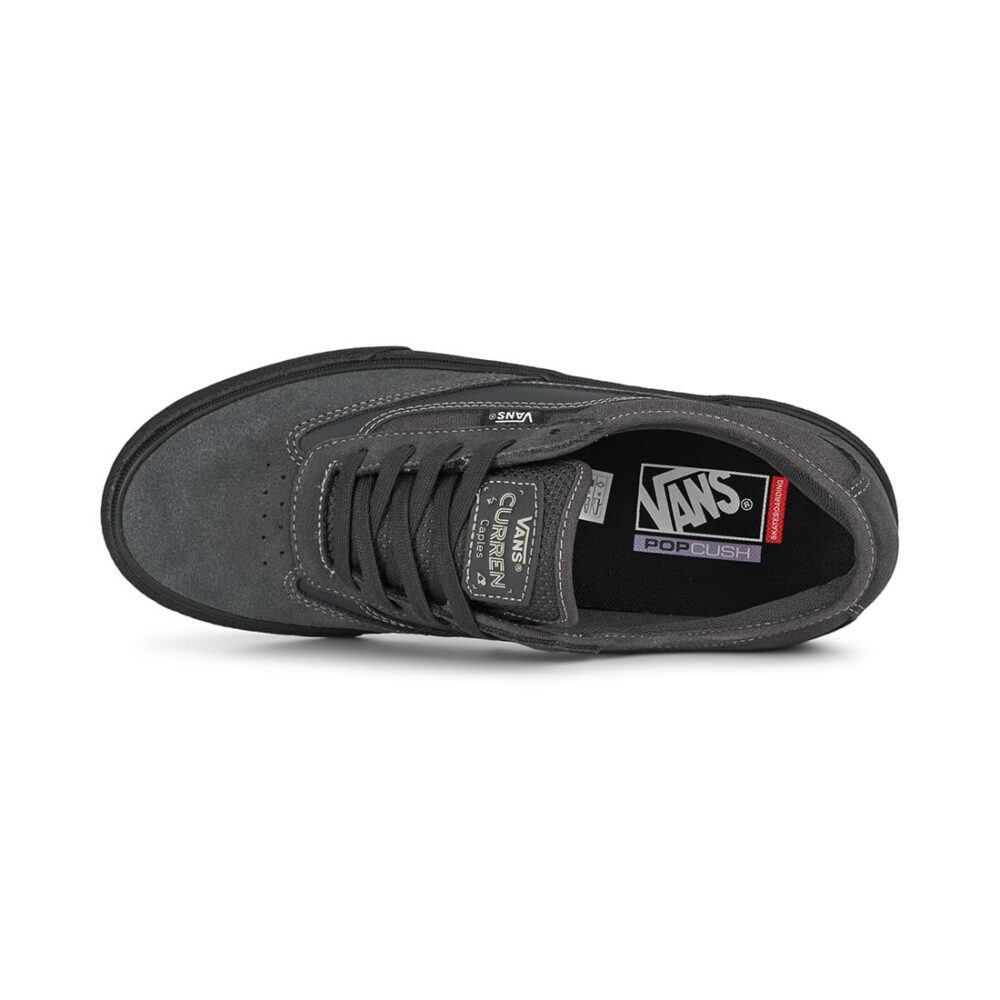 Vans Curren Caples Skate Shoes - Charcoal/Black