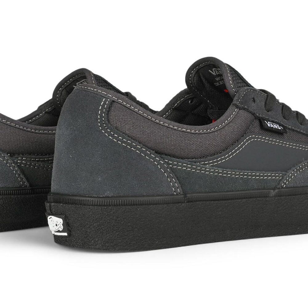 Vans Curren Caples Skate Shoes - Charcoal/Black