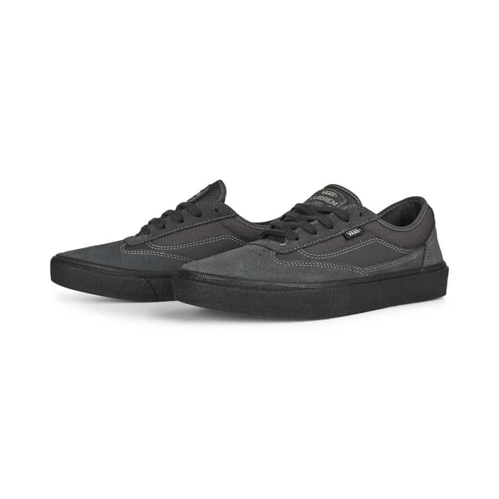 Vans Curren Caples Skate Shoes - Charcoal/Black