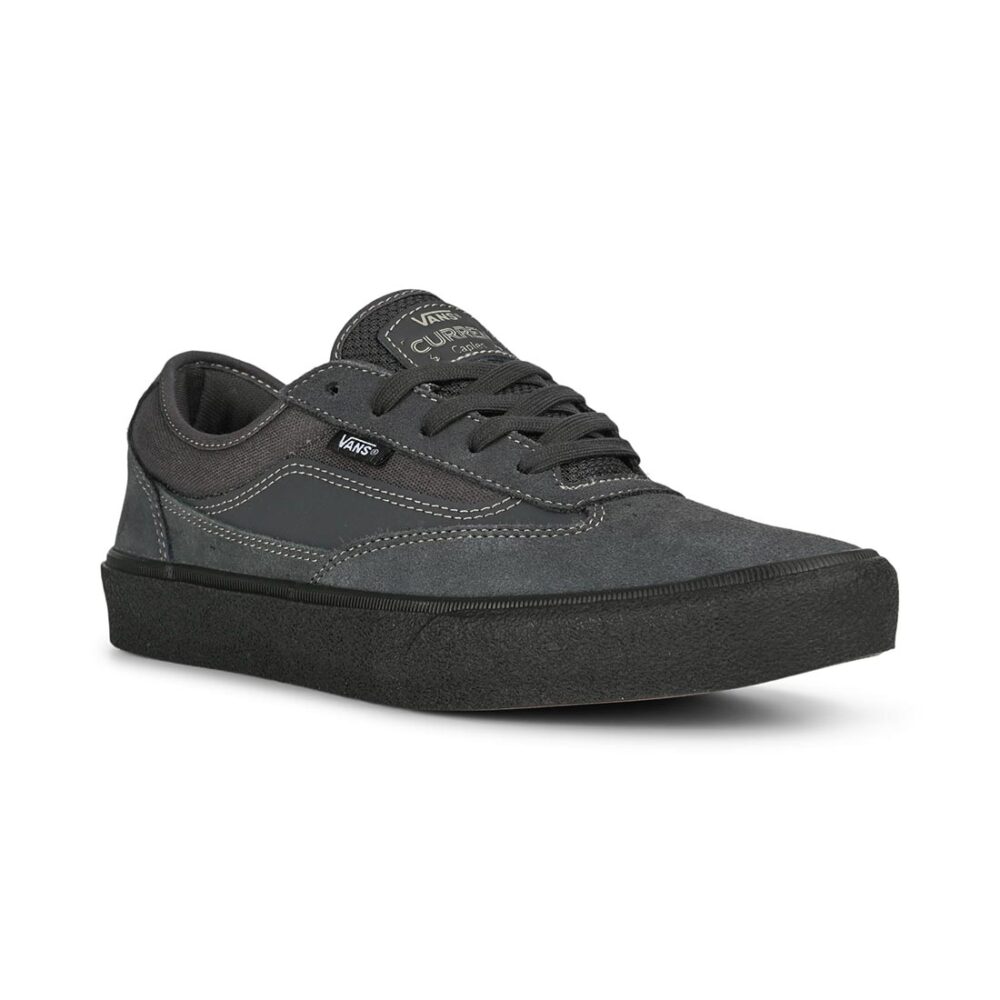 Vans Curren Caples Skate Shoes - Charcoal/Black