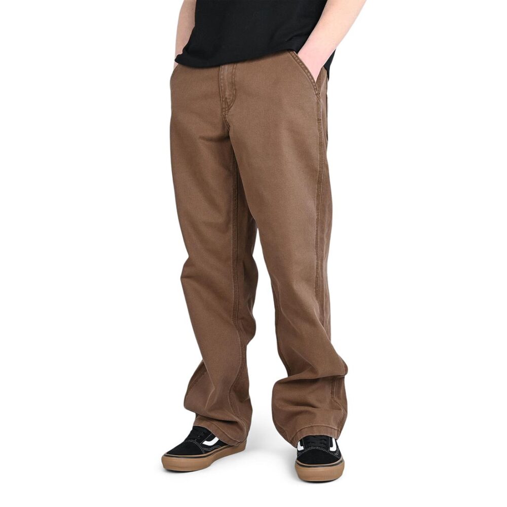 Vans Drill Chore Loose Carpenter Pants - Vintage Cocoa