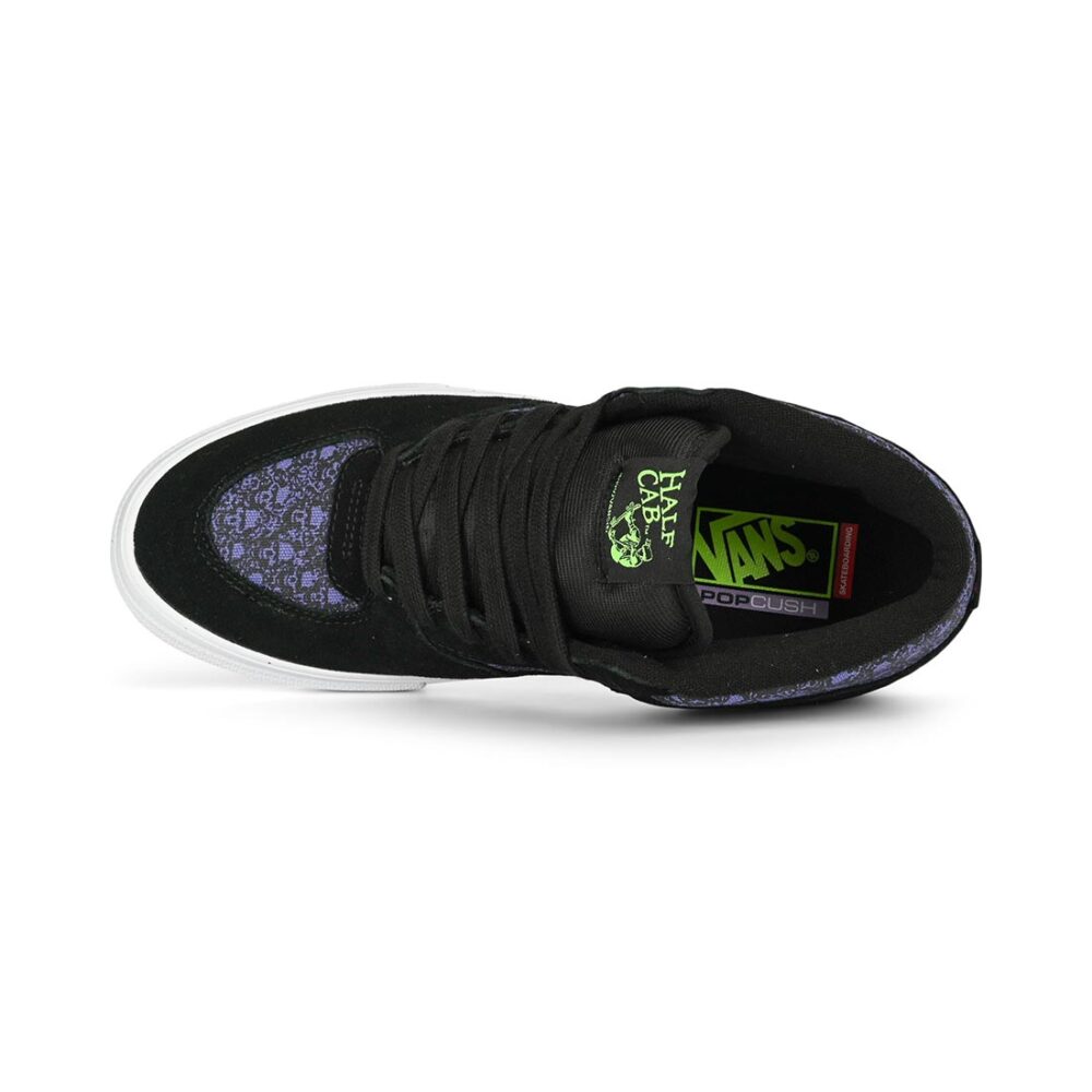 Vans Half Cab Skate Shoes - Acid Airbrush Violet Purple
