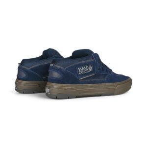 Vans Half Cab Wafflecup Skate Shoes - Navy/Dark Gum