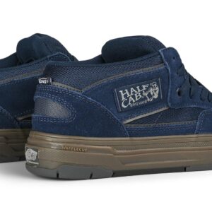 Vans Half Cab Wafflecup Skate Shoes - Navy/Dark Gum