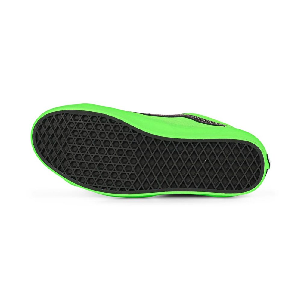 Vans Old Skool 36+ Skate Shoes - Acid Airbrush Black/Green Gecko