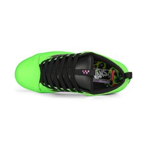 Vans Old Skool 36+ Skate Shoes - Acid Airbrush Black/Green Gecko