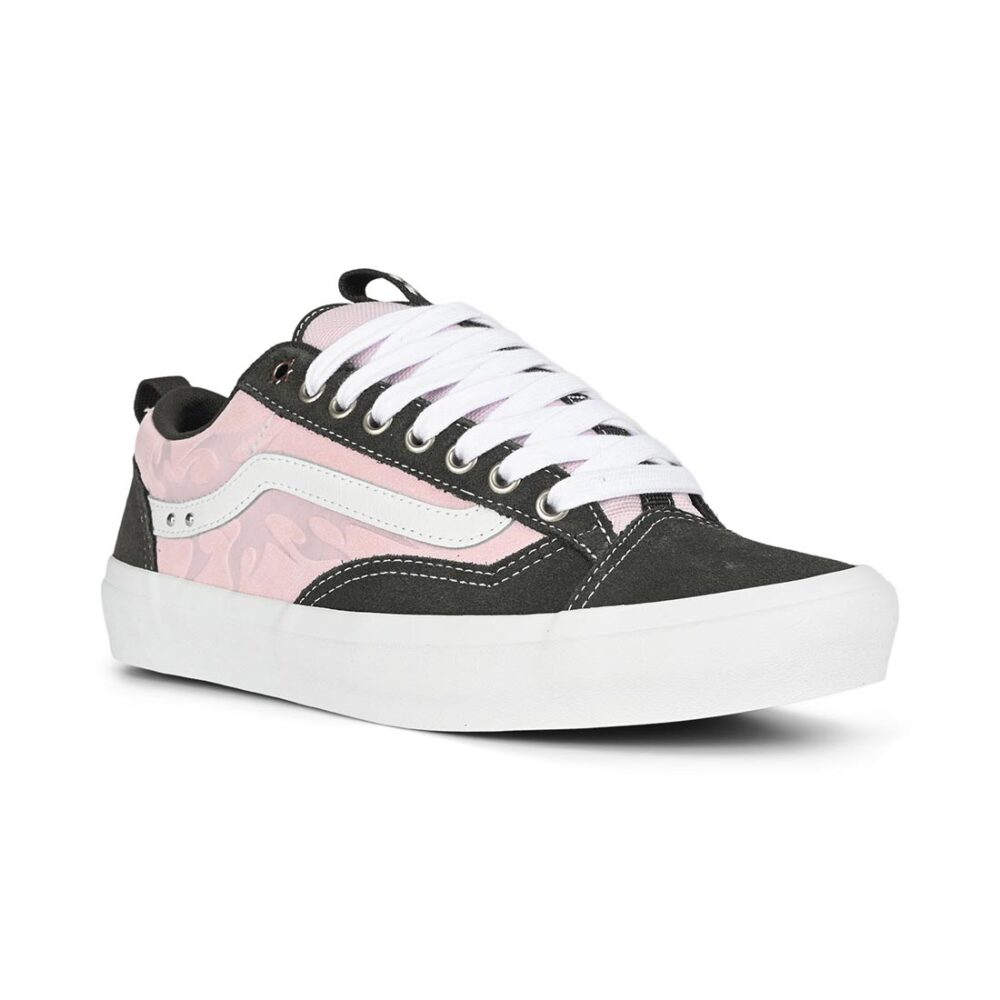 Vans Old Skool 36+ Skate Shoes - Black/Pink