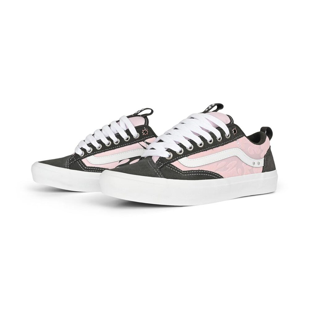 Vans Old Skool 36+ Skate Shoes - Black/Pink
