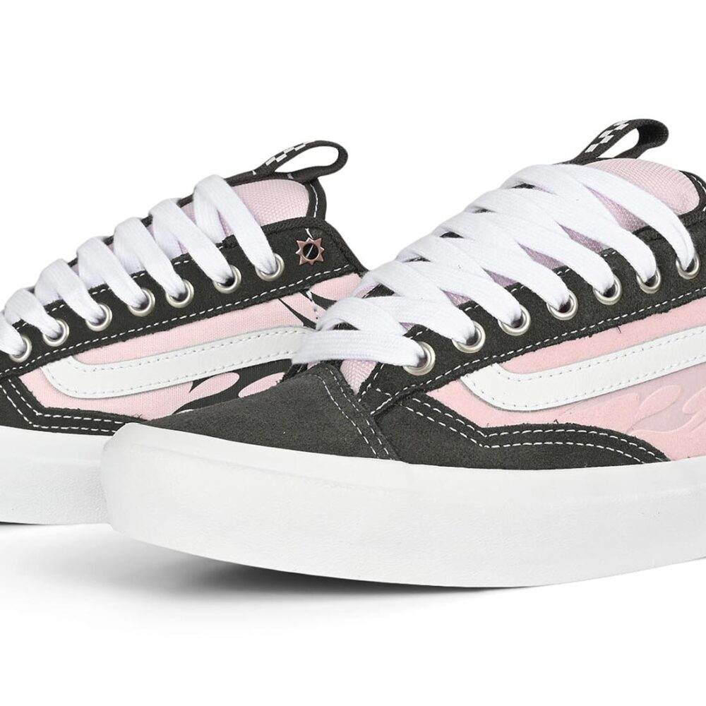 Vans Old Skool 36+ Skate Shoes - Black/Pink