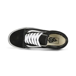 Vans Old Skool Platform Skate Shoes - Black/White