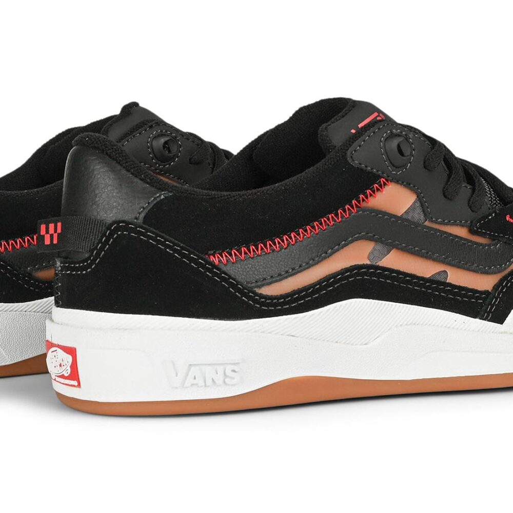 Vans Skate 2 Wayvee Skate Shoes - Black/Flame