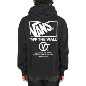 Vans Stacked Hi Pullover Hoodie - Black/White
