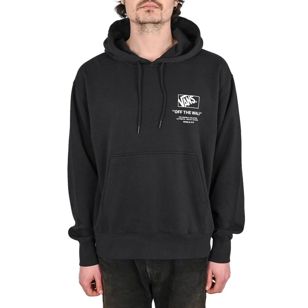 Vans Stacked Hi Pullover Hoodie - Black/White