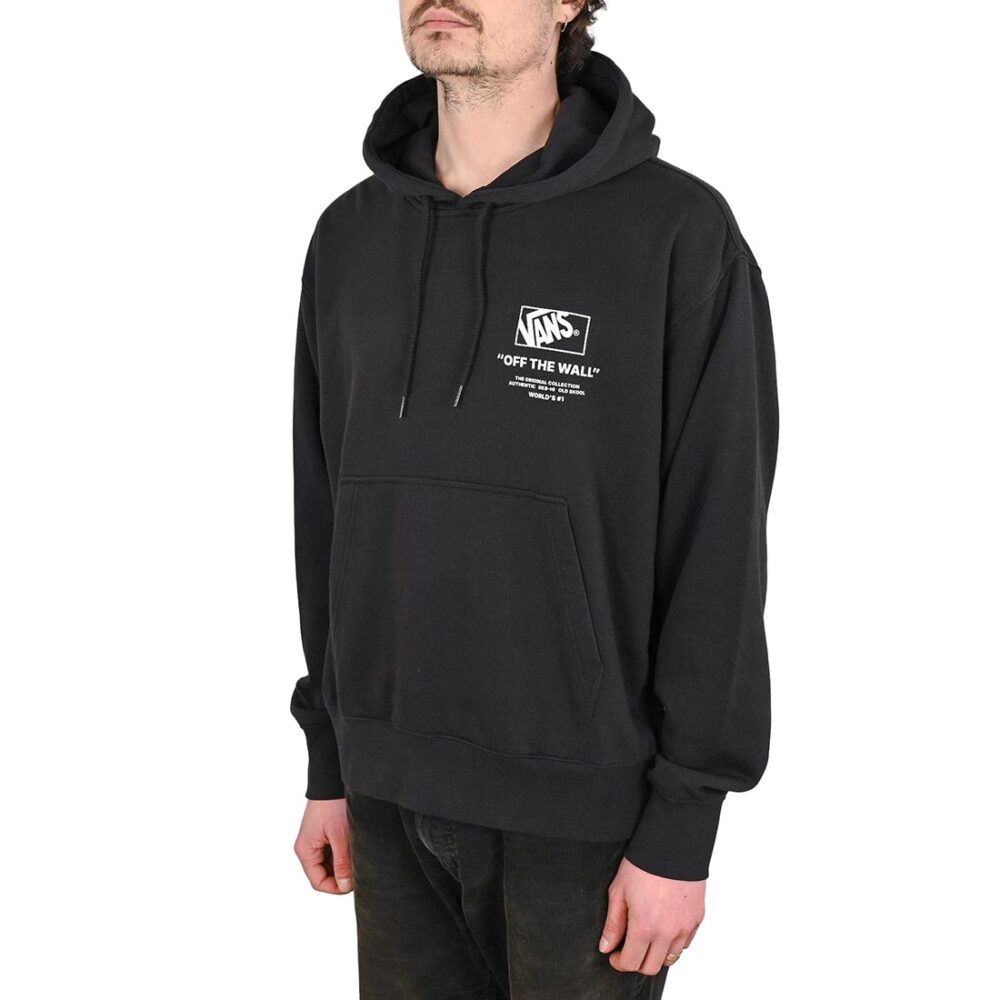 Vans Stacked Hi Pullover Hoodie - Black/White