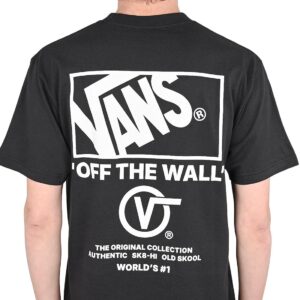 Vans Stacked Hi S/S T-Shirt - Black/White