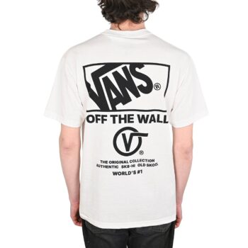 Vans Stacked Hi S/S T-Shirt - White