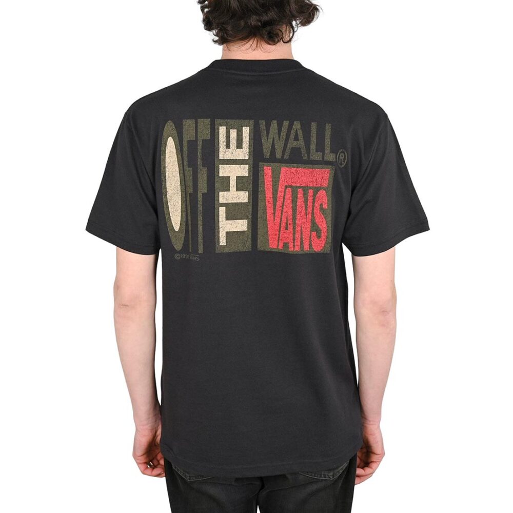 Vans Stretch Stack Crackle S/S T-Shirt - Black