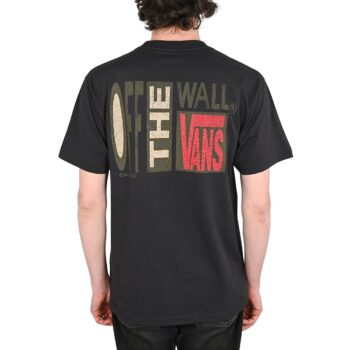 Vans Stretch Stack Crackle S/S T-Shirt - Black