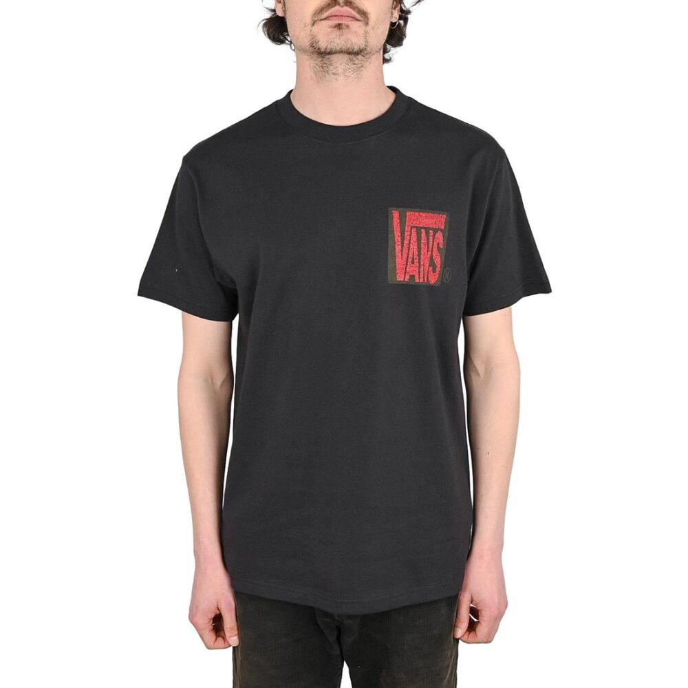 Vans Stretch Stack Crackle S/S T-Shirt - Black