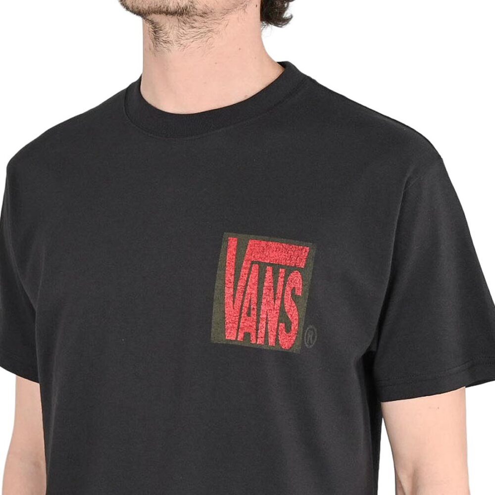 Vans Stretch Stack Crackle S/S T-Shirt - Black