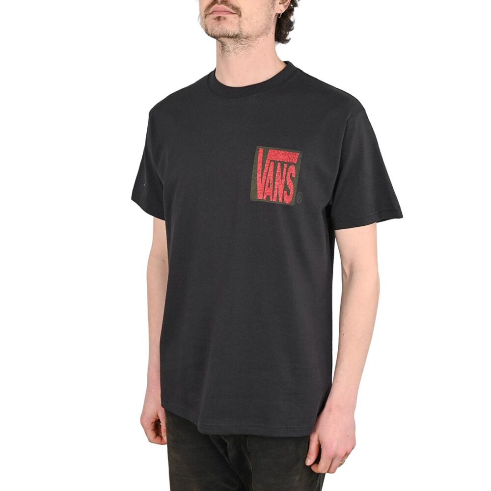 Vans Stretch Stack Crackle S/S T-Shirt - Black