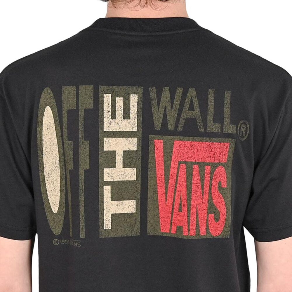 Vans Stretch Stack Crackle S/S T-Shirt - Black