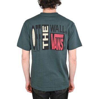 Vans Stretch Stack Crackle S/S T-Shirt - Mystic Moss