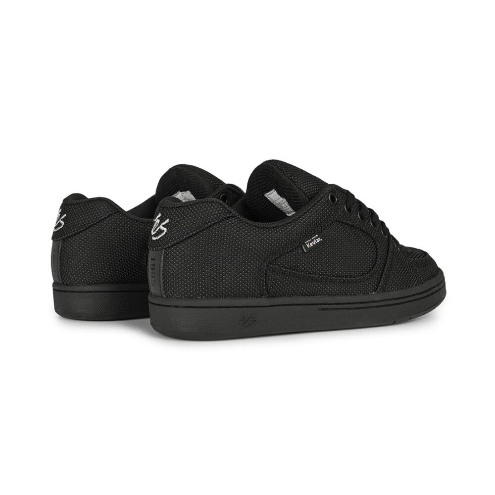 eS Accel Kevlar Skate Shoes - Black/Black