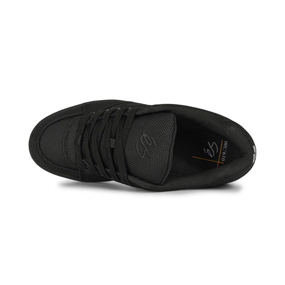 eS Accel Kevlar Skate Shoes - Black/Black