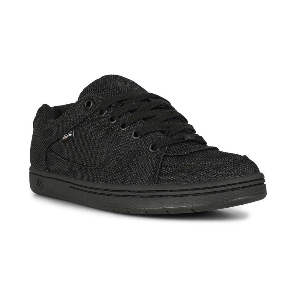 eS Accel Kevlar Skate Shoes - Black/Black