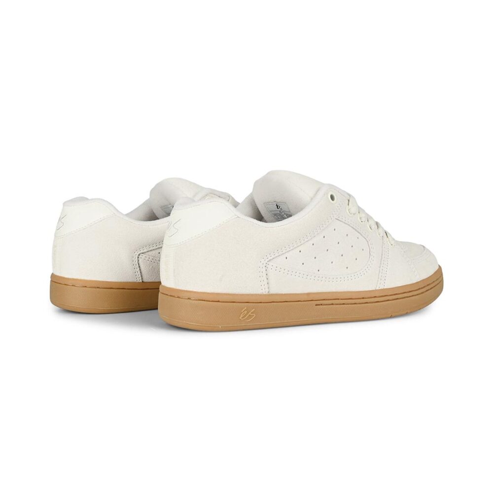 eS Accel Skate Shoes - White/Gum