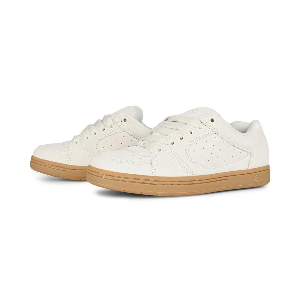 eS Accel Skate Shoes - White/Gum