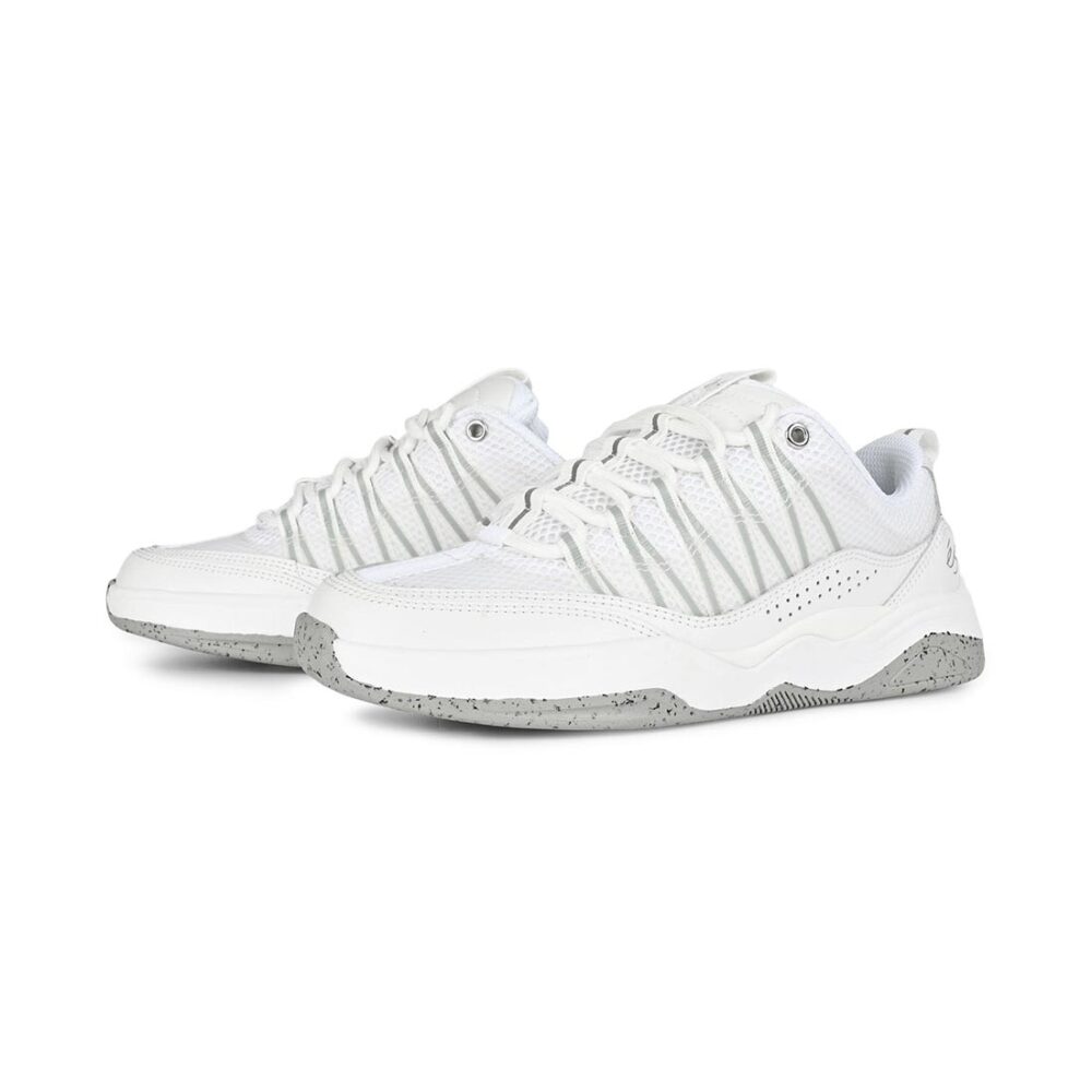 eS Imprint Skate Shoes - White/Grey