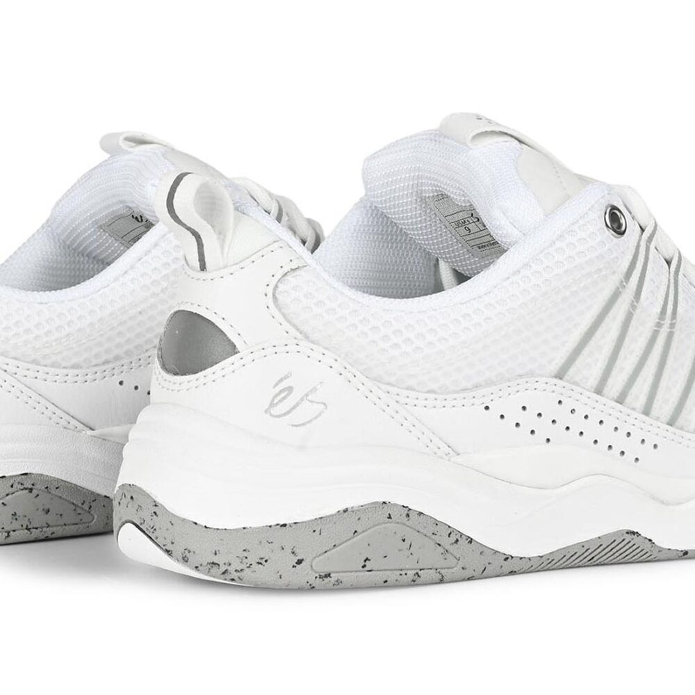 eS Imprint Skate Shoes - White/Grey