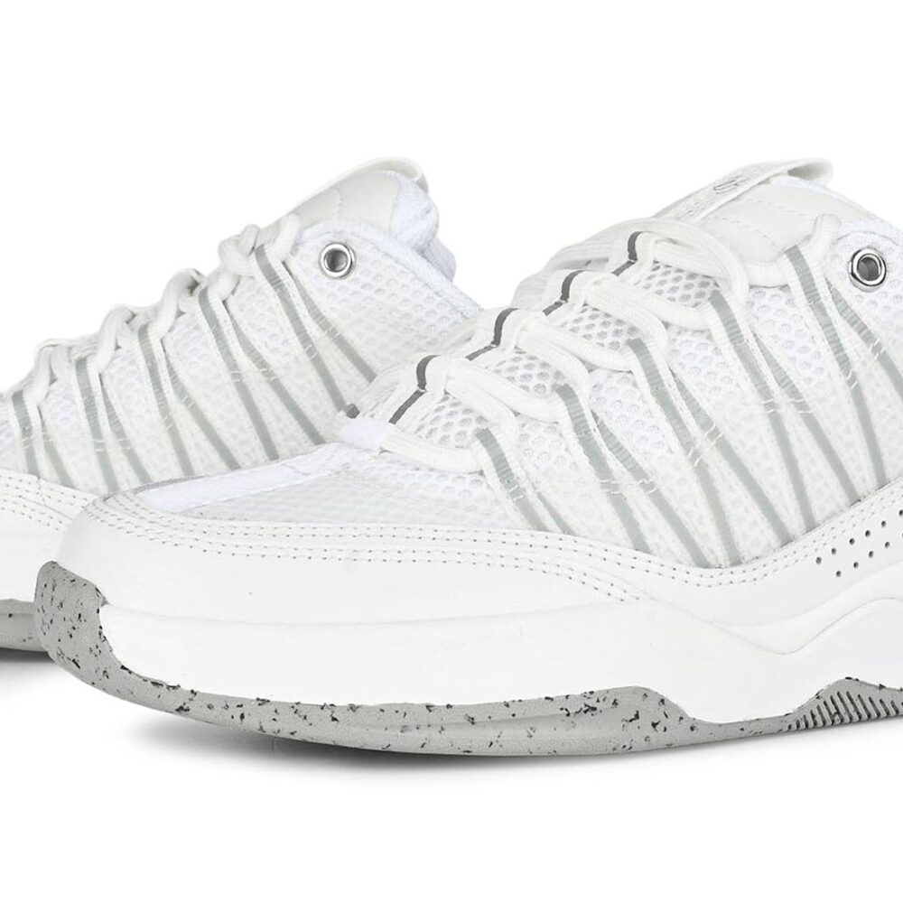 eS Imprint Skate Shoes - White/Grey