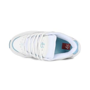eS TJ Rogers Skate Shoes - White/Blue