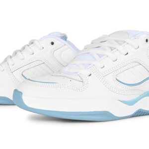 eS TJ Rogers Skate Shoes - White/Blue