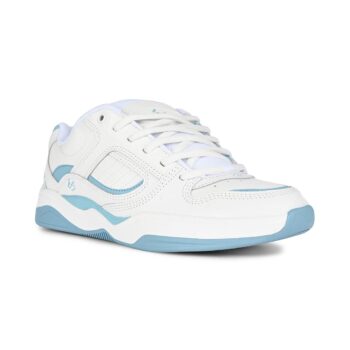 eS TJ Rogers Skate Shoes - White/Blue