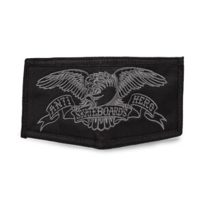 Anti Hero Basic Eagle Bifold Wallet - Black/Charcoal