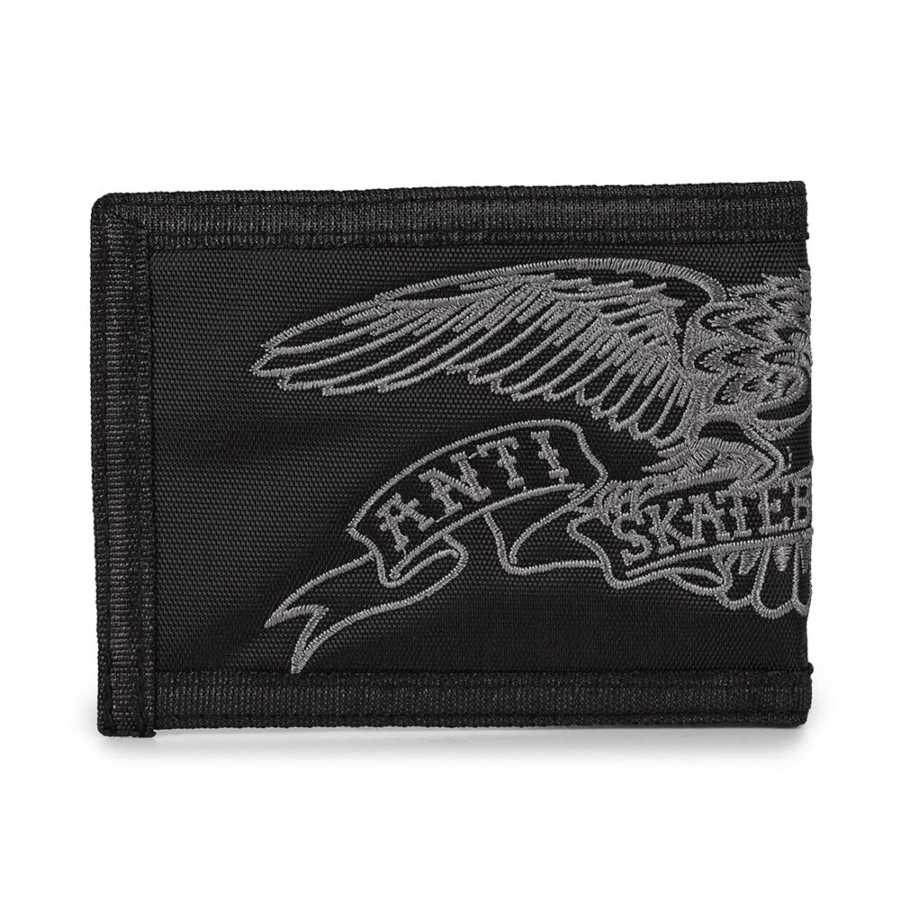 Anti Hero Basic Eagle Bifold Wallet - Black/Charcoal